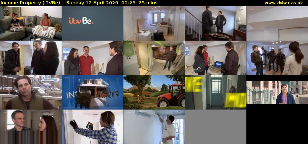 Income Property (ITVBe) Sunday 12 April 2020 00:25 - 00:50