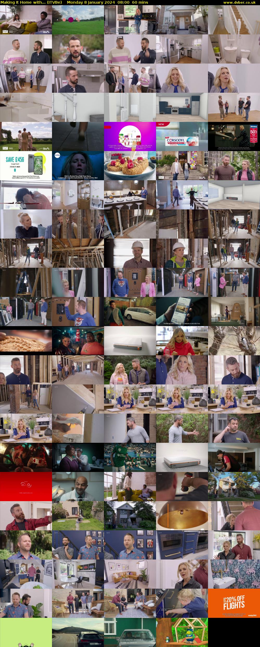 Making It Home with... (ITVBe) Monday 8 January 2024 08:00 - 09:00