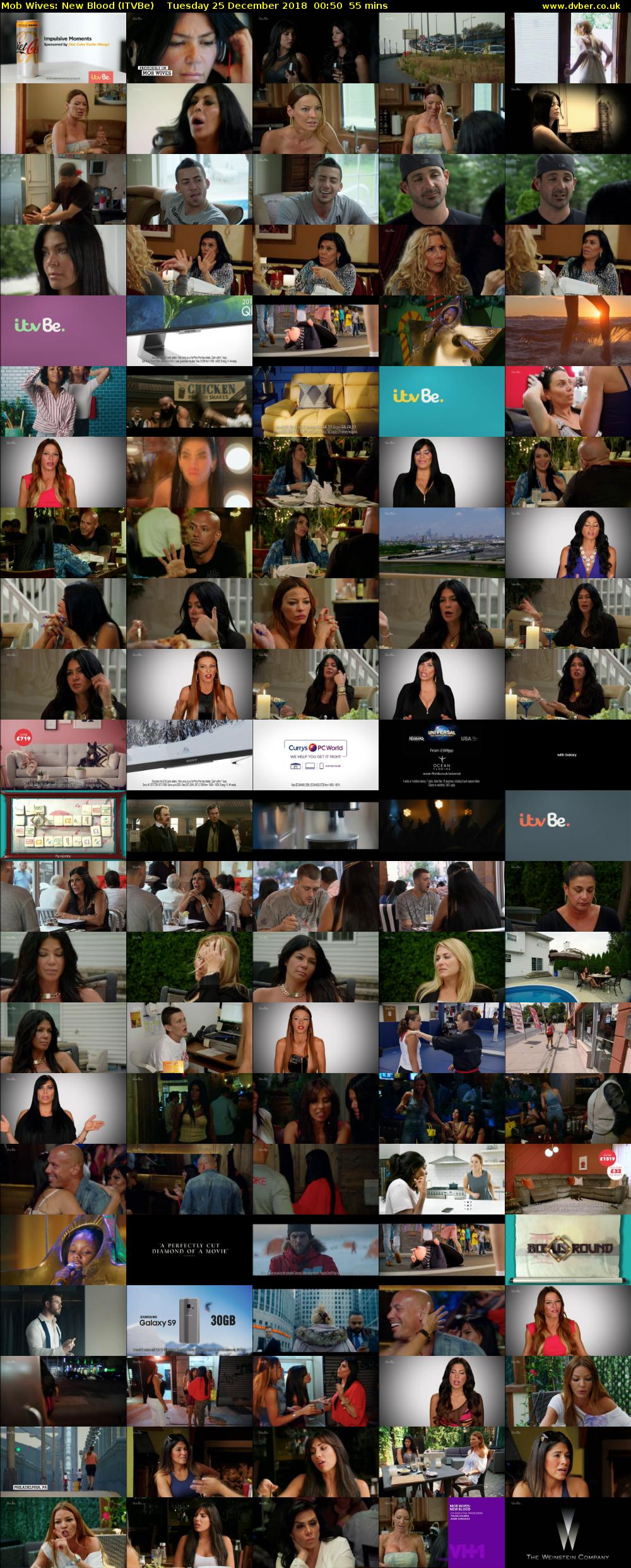Mob Wives: New Blood (ITVBe) Tuesday 25 December 2018 00:50 - 01:45
