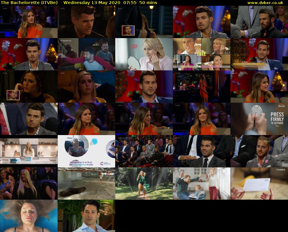 The Bachelorette (ITVBe) Wednesday 13 May 2020 07:55 - 08:45