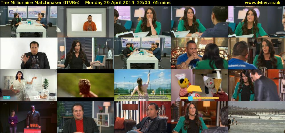The Millionaire Matchmaker (ITVBe) Monday 29 April 2019 23:00 - 00:05