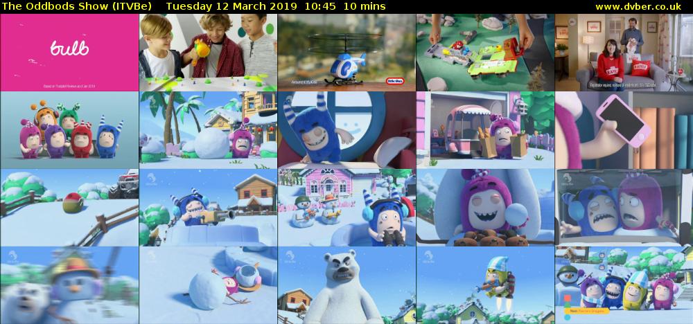 The Oddbods Show (ITVBe) Tuesday 12 March 2019 10:45 - 10:55