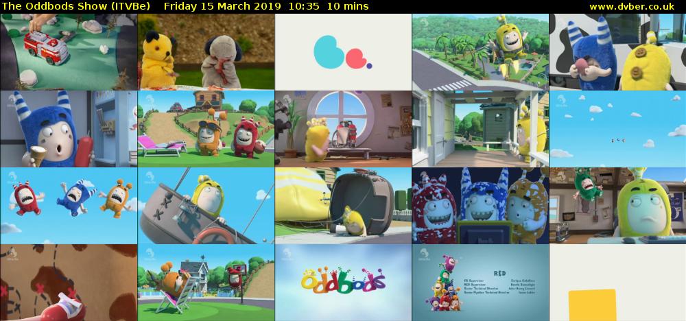 The Oddbods Show (ITVBe) Friday 15 March 2019 10:35 - 10:45