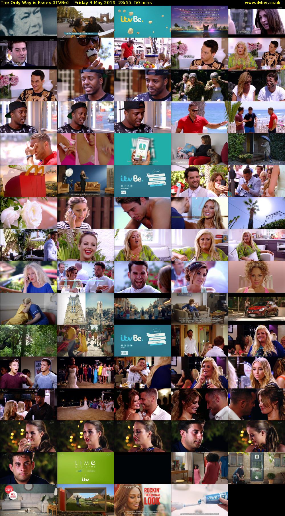 The Only Way is Essex (ITVBe) Friday 3 May 2019 23:55 - 00:45