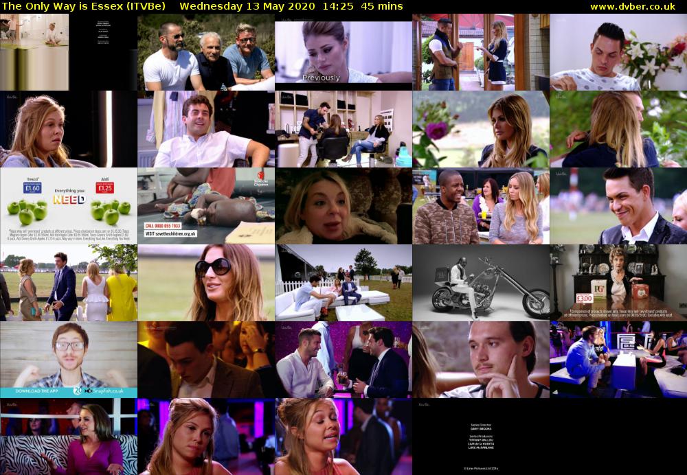 The Only Way is Essex (ITVBe) Wednesday 13 May 2020 14:25 - 15:10