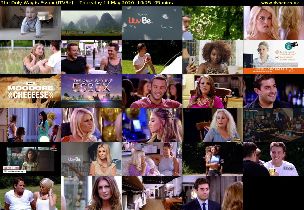 The Only Way is Essex (ITVBe) Thursday 14 May 2020 14:25 - 15:10