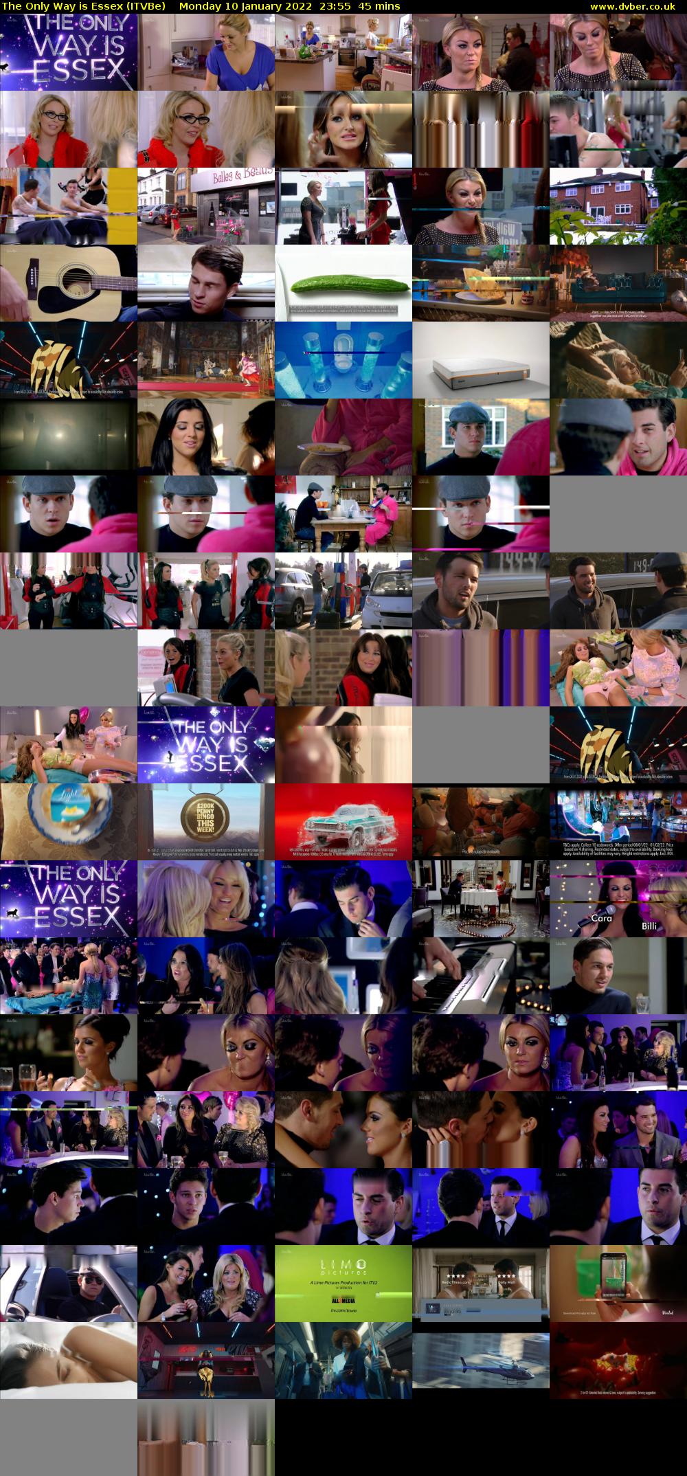 The Only Way is Essex (ITVBe) Monday 10 January 2022 23:55 - 00:40