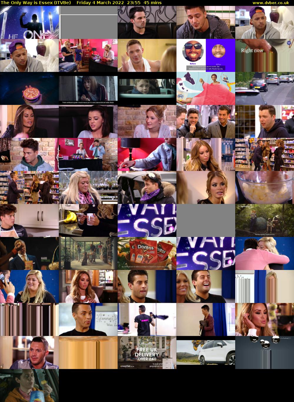 The Only Way is Essex (ITVBe) Friday 4 March 2022 23:55 - 00:40