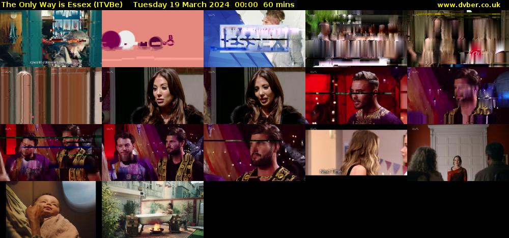 The Only Way is Essex (ITVBe) Tuesday 19 March 2024 00:00 - 01:00