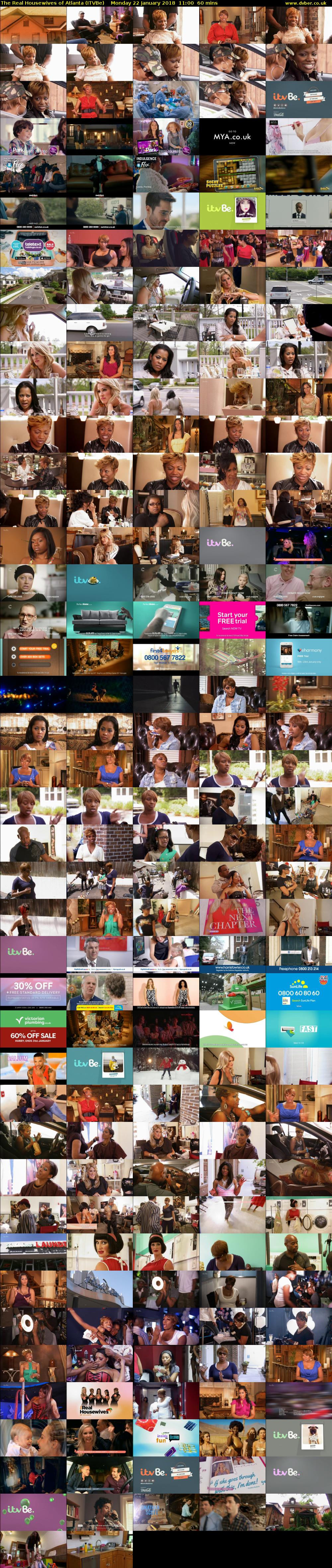 The Real Housewives of Atlanta (ITVBe) Monday 22 January 2018 11:00 - 12:00