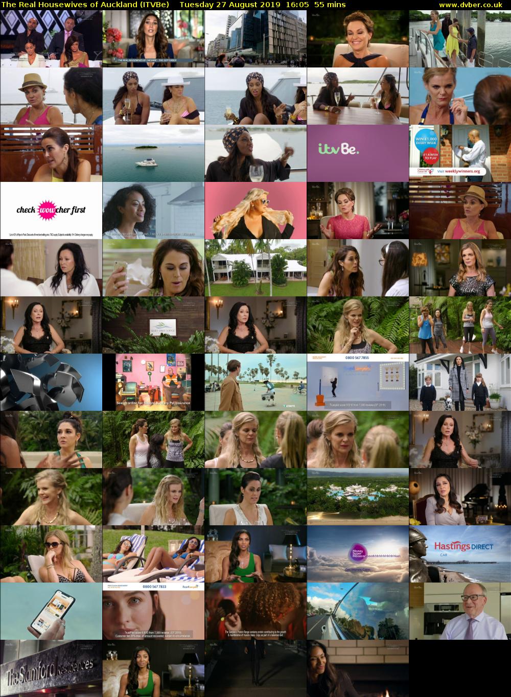 The Real Housewives of Auckland (ITVBe) Tuesday 27 August 2019 16:05 - 17:00