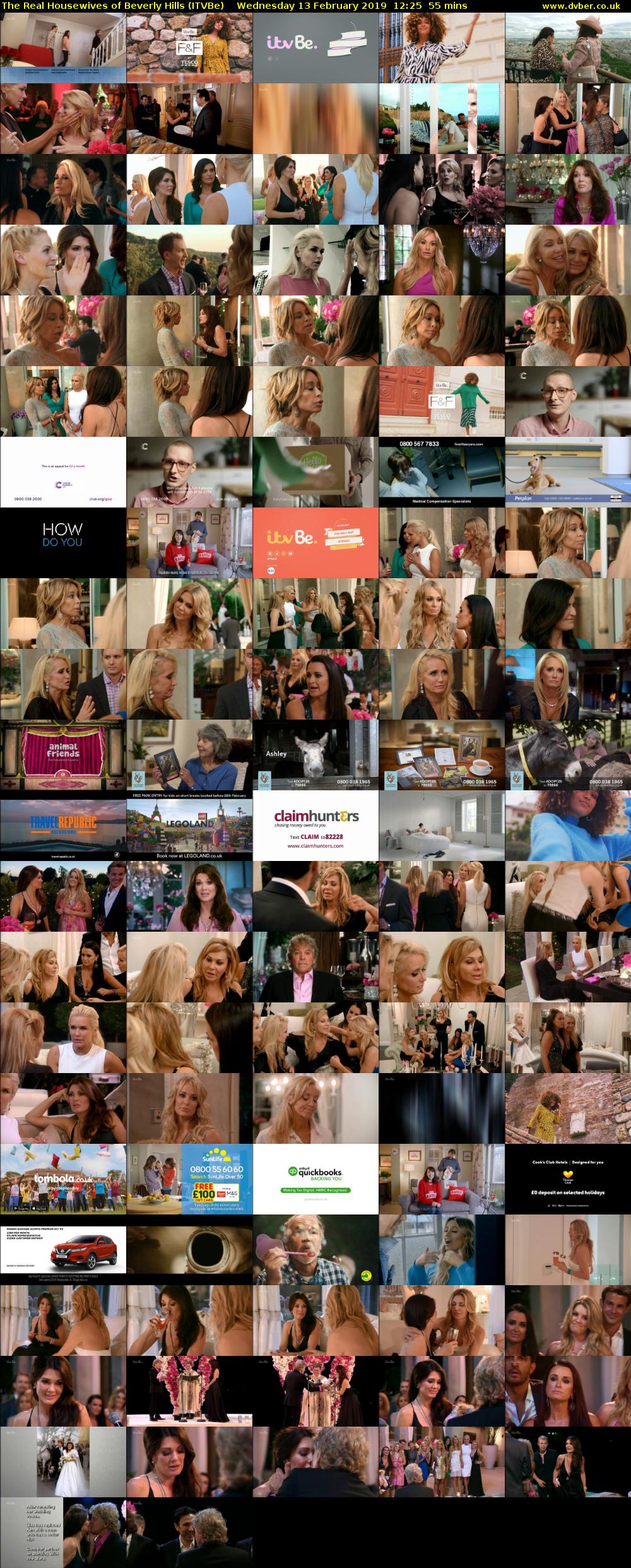 The Real Housewives of Beverly Hills (ITVBe) Wednesday 13 February 2019 12:25 - 13:20