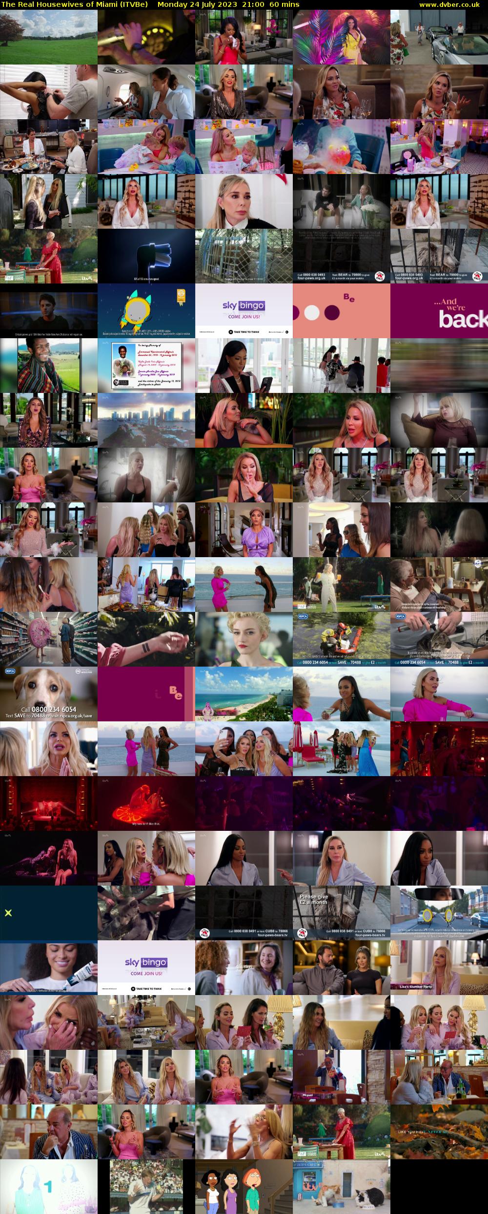 The Real Housewives of Miami (ITVBe) Monday 24 July 2023 21:00 - 22:00