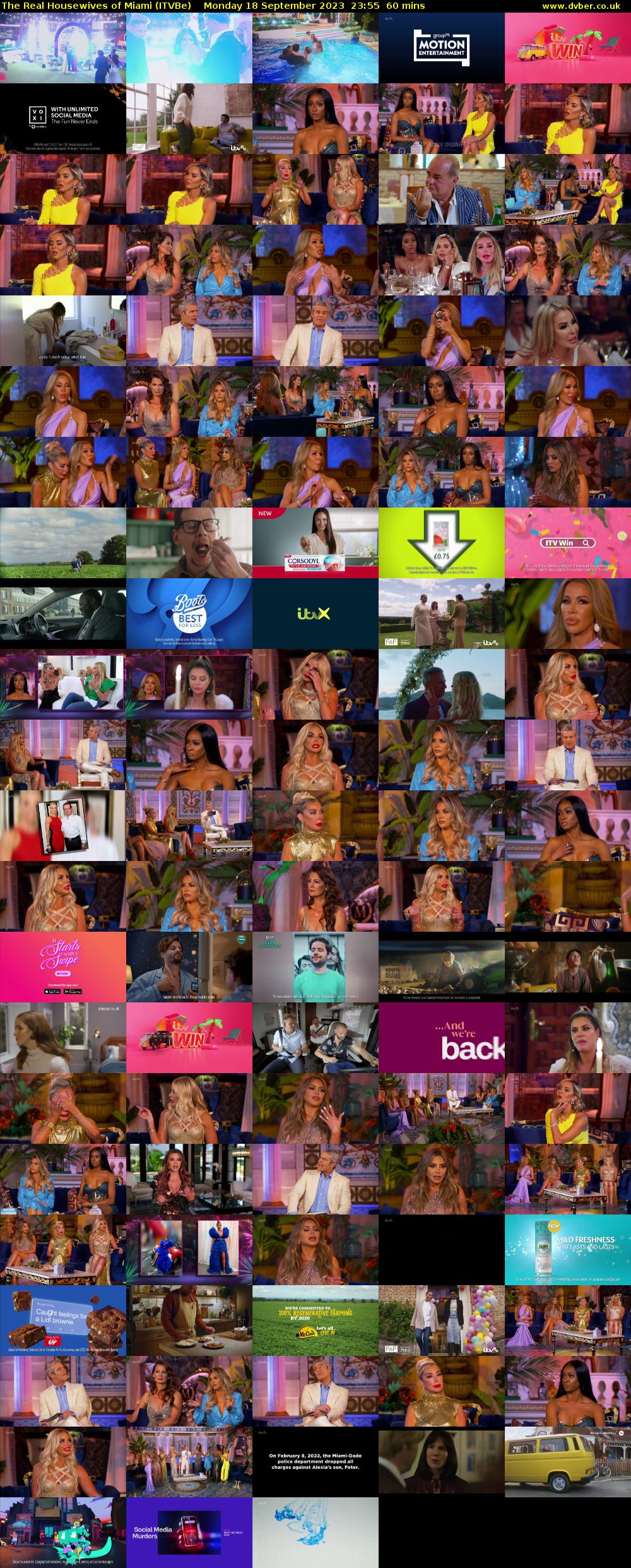The Real Housewives of Miami (ITVBe) Monday 18 September 2023 23:55 - 00:55