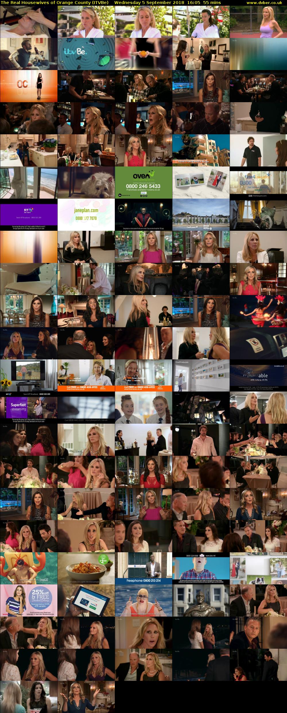 The Real Housewives of Orange County (ITVBe) Wednesday 5 September 2018 16:05 - 17:00