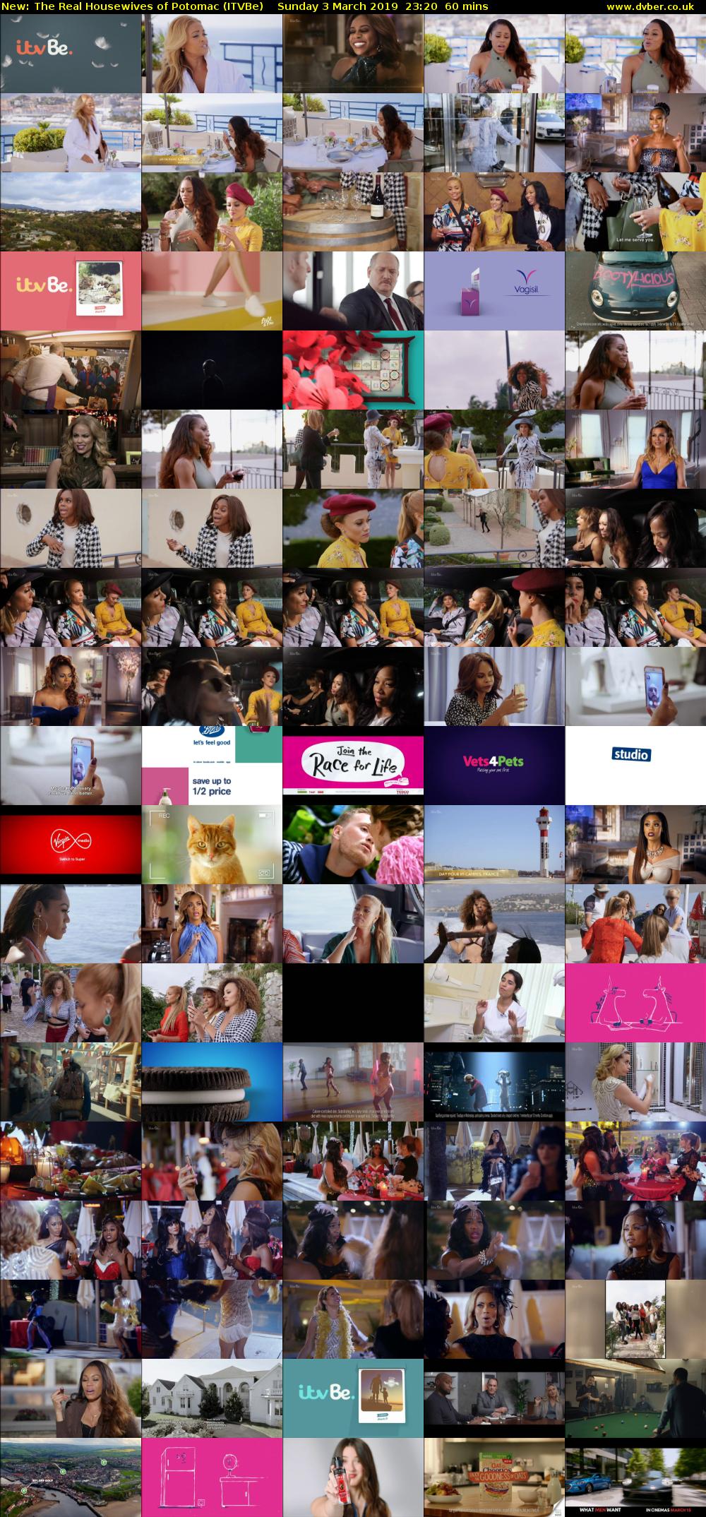 The Real Housewives of Potomac (ITVBe) Sunday 3 March 2019 23:20 - 00:20