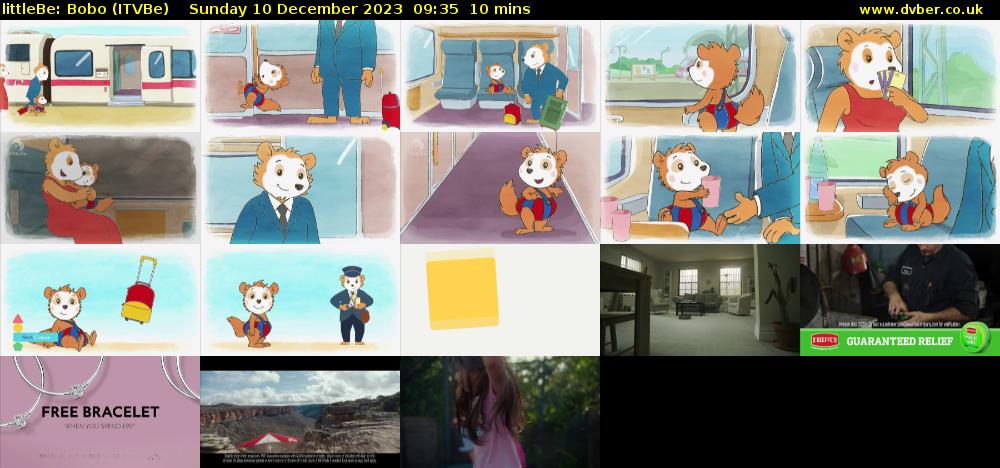littleBe: Bobo (ITVBe) Sunday 10 December 2023 09:35 - 09:45