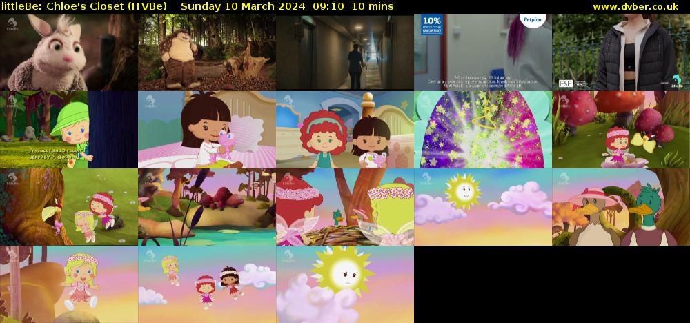 littleBe: Chloe's Closet (ITVBe) Sunday 10 March 2024 09:10 - 09:20