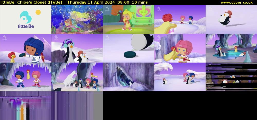 littleBe: Chloe's Closet (ITVBe) Thursday 11 April 2024 09:00 - 09:10