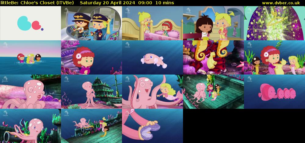 littleBe: Chloe's Closet (ITVBe) Saturday 20 April 2024 09:00 - 09:10