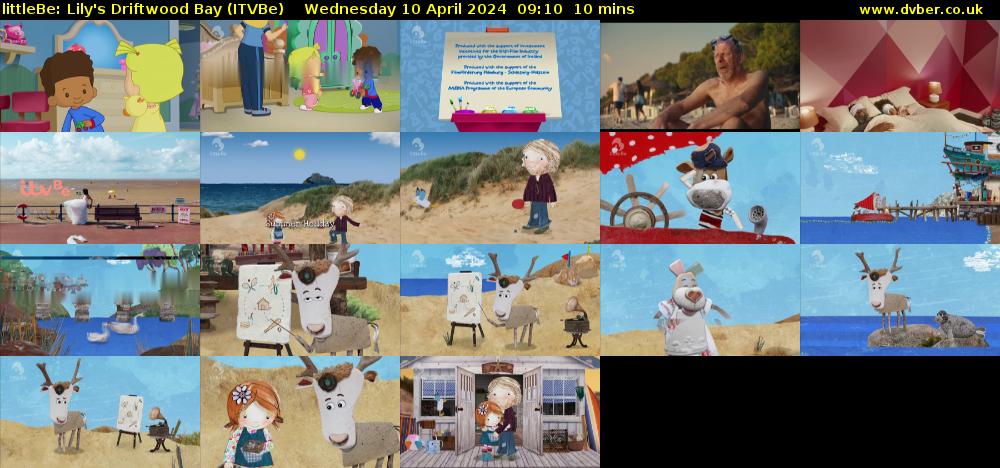 littleBe: Lily's Driftwood Bay (ITVBe) Wednesday 10 April 2024 09:10 - 09:20