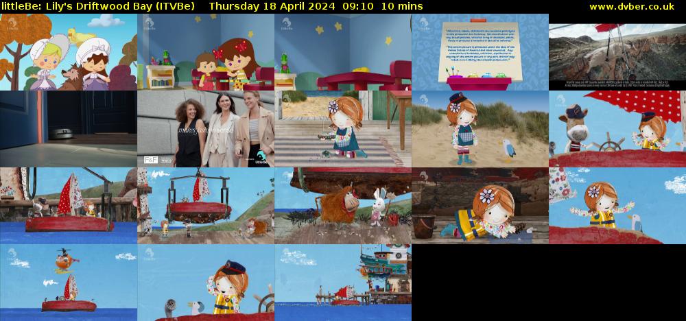 littleBe: Lily's Driftwood Bay (ITVBe) Thursday 18 April 2024 09:10 - 09:20
