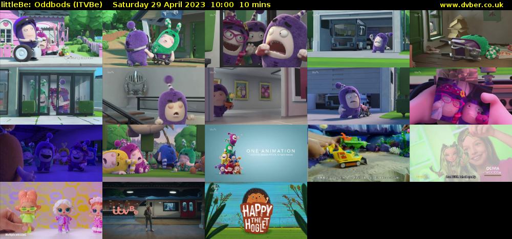 littleBe: Oddbods (ITVBe) Saturday 29 April 2023 10:00 - 10:10