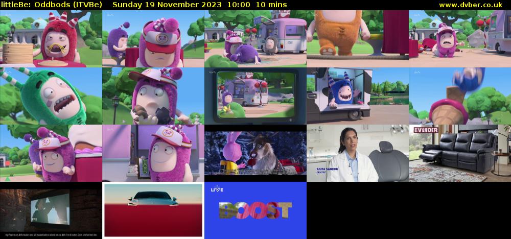 littleBe: Oddbods (ITVBe) Sunday 19 November 2023 10:00 - 10:10
