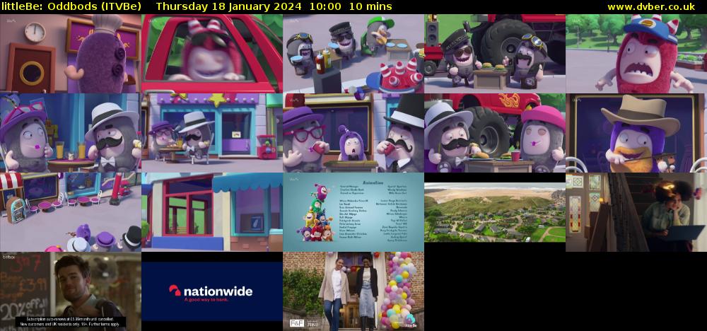 littleBe: Oddbods (ITVBe) Thursday 18 January 2024 10:00 - 10:10