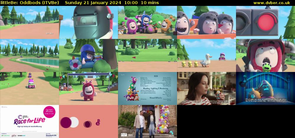 littleBe: Oddbods (ITVBe) Sunday 21 January 2024 10:00 - 10:10
