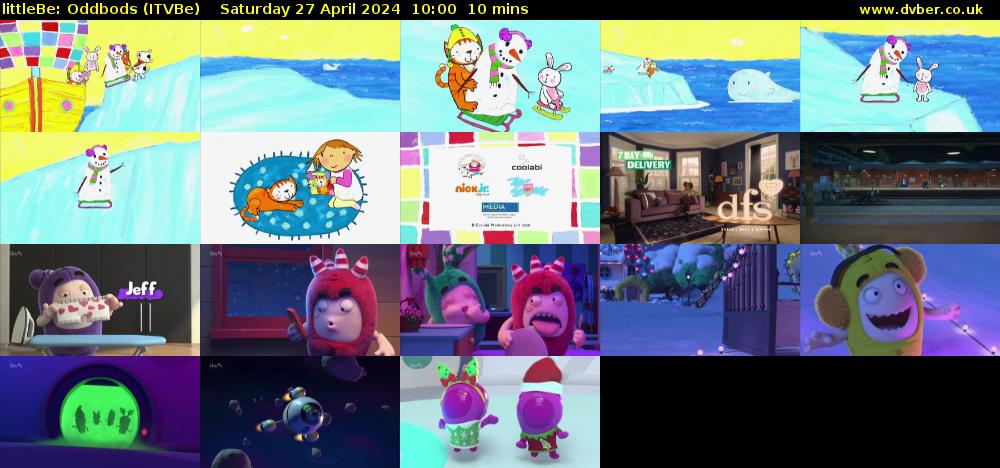 littleBe: Oddbods (ITVBe) Saturday 27 April 2024 10:00 - 10:10