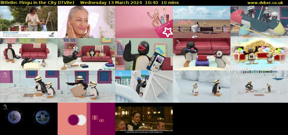 littleBe: Pingu in the City (ITVBe) Wednesday 13 March 2024 10:40 - 10:50