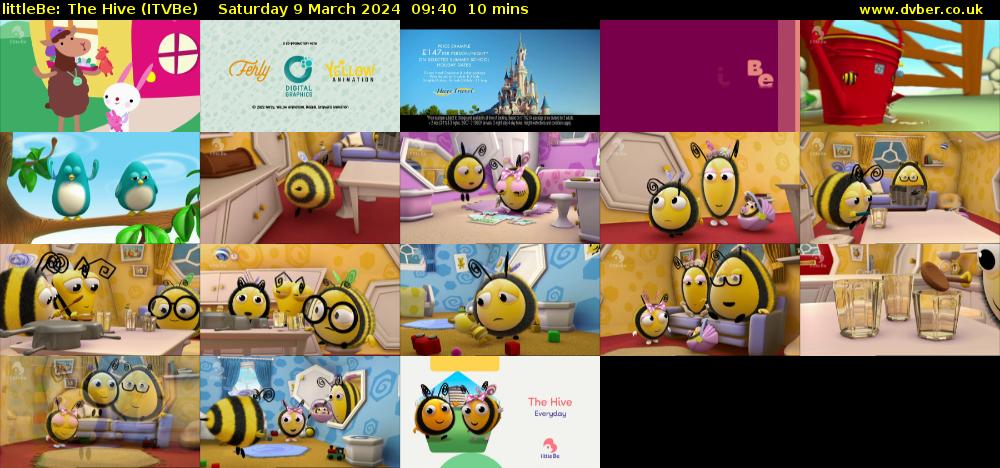 littleBe: The Hive (ITVBe) Saturday 9 March 2024 09:40 - 09:50