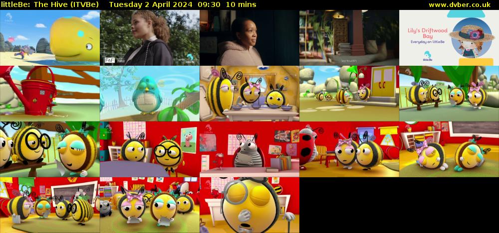 littleBe: The Hive (ITVBe) Tuesday 2 April 2024 09:30 - 09:40