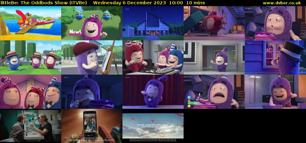 littleBe: The Oddbods Show (ITVBe) Wednesday 6 December 2023 10:00 - 10:10