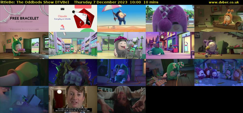 littleBe: The Oddbods Show (ITVBe) Thursday 7 December 2023 10:00 - 10:10
