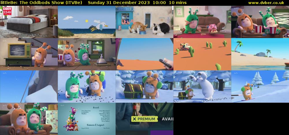littleBe: The Oddbods Show (ITVBe) Sunday 31 December 2023 10:00 - 10:10