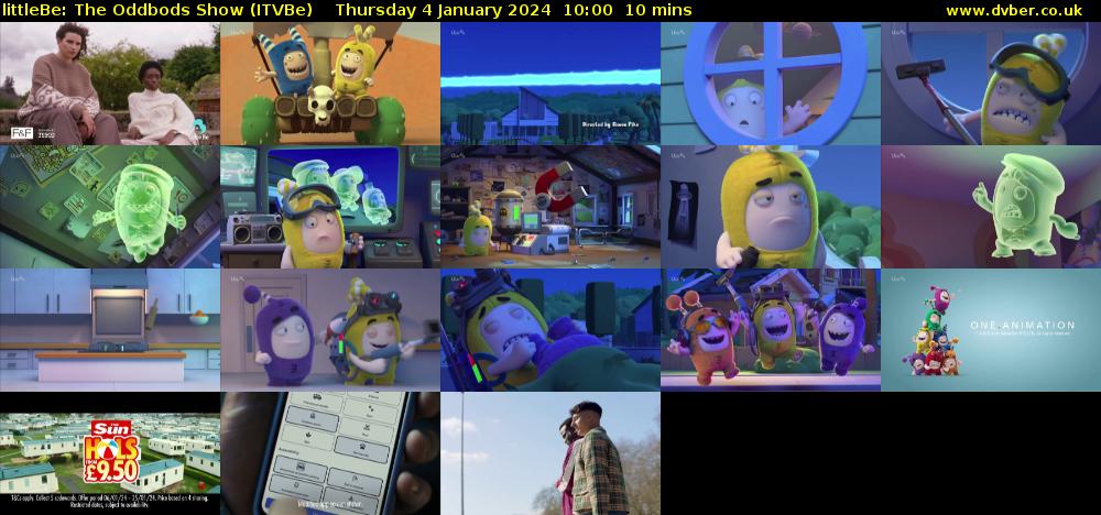 littleBe: The Oddbods Show (ITVBe) Thursday 4 January 2024 10:00 - 10:10