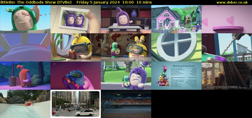 littleBe: The Oddbods Show (ITVBe) Friday 5 January 2024 10:00 - 10:10