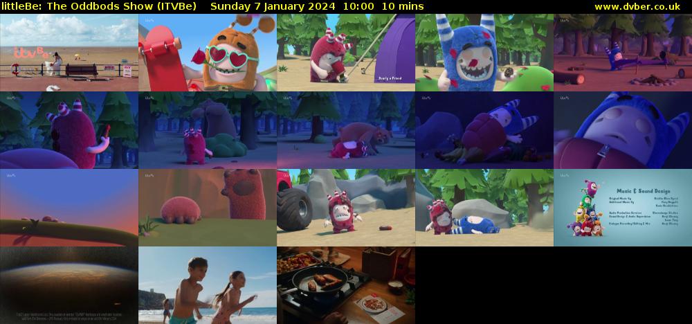littleBe: The Oddbods Show (ITVBe) Sunday 7 January 2024 10:00 - 10:10
