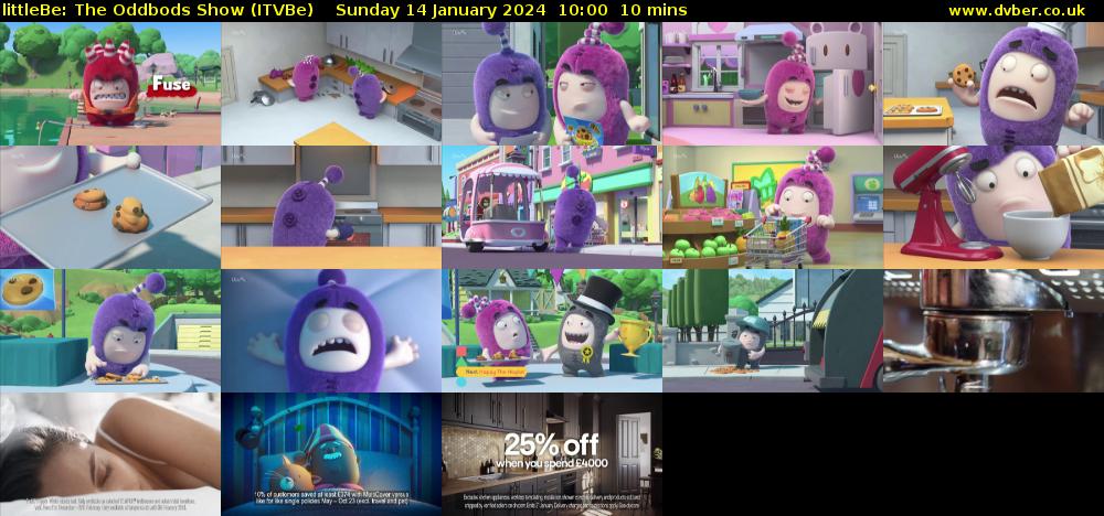 littleBe: The Oddbods Show (ITVBe) Sunday 14 January 2024 10:00 - 10:10