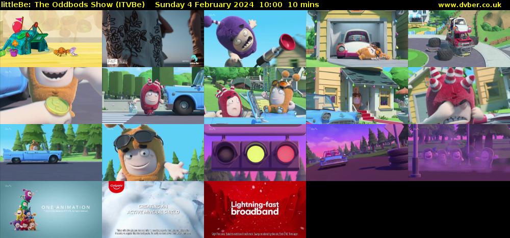 littleBe: The Oddbods Show (ITVBe) Sunday 4 February 2024 10:00 - 10:10