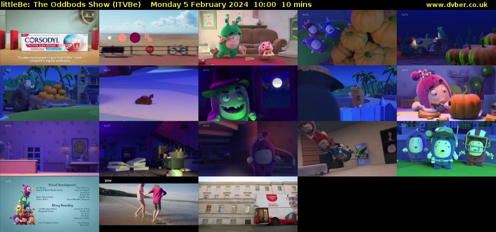 littleBe: The Oddbods Show (ITVBe) Monday 5 February 2024 10:00 - 10:10