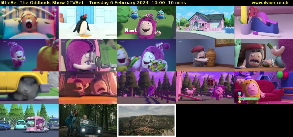 littleBe: The Oddbods Show (ITVBe) Tuesday 6 February 2024 10:00 - 10:10