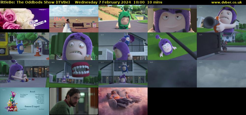 littleBe: The Oddbods Show (ITVBe) Wednesday 7 February 2024 10:00 - 10:10
