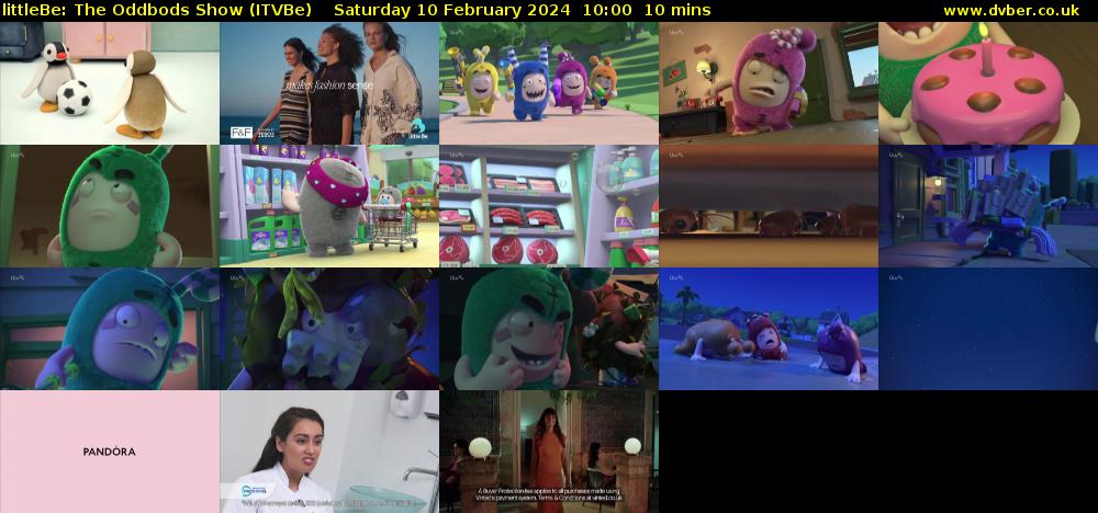 littleBe: The Oddbods Show (ITVBe) Saturday 10 February 2024 10:00 - 10:10