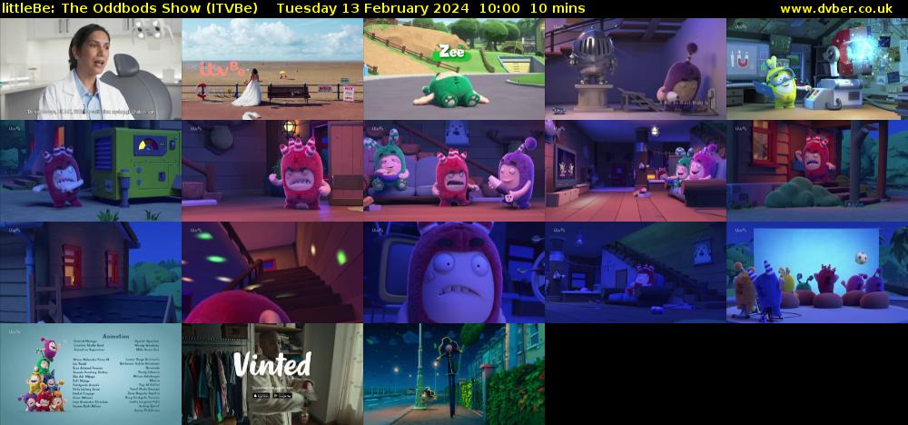 littleBe: The Oddbods Show (ITVBe) Tuesday 13 February 2024 10:00 - 10:10