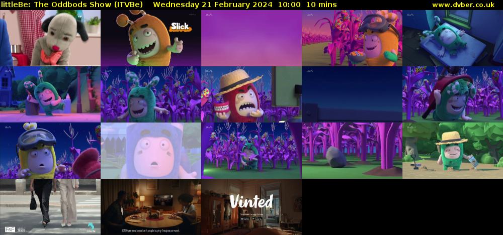 littleBe: The Oddbods Show (ITVBe) Wednesday 21 February 2024 10:00 - 10:10
