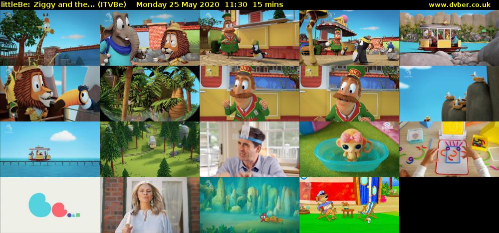 littleBe: Ziggy and the... (ITVBe) Monday 25 May 2020 11:30 - 11:45