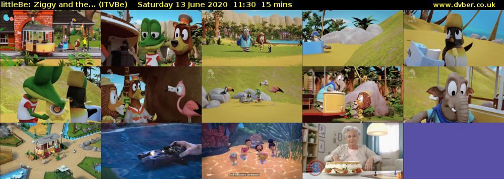 littleBe: Ziggy and the... (ITVBe) Saturday 13 June 2020 11:30 - 11:45